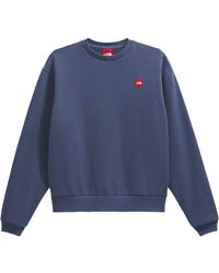 The North Face - Tnf Box Crewneck Sweatshirt "Lunar" Nf0A8Eg1Bot" - Lyst