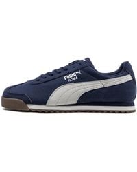 PUMA - Roma Smooth Nbk 'peacoat' Shoes - Size 9.5 - Lyst