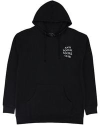 ANTI SOCIAL SOCIAL CLUB - Glitter Blinded Hoodie 00657 10004Asscgb Blac" - Lyst