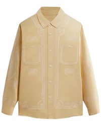 Kith - Raw Hem Denim Apollo Shirt Khm031811 795" - Lyst
