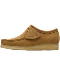 Clarks - Originals Wallabee "Mid Tan Suede" 26180198" - Lyst