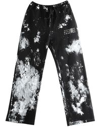 MM6 by Maison Margiela - Tie-Dye Oversized Pants S62Kb0263 M25014 900" - Lyst