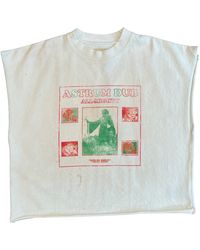Astrum - Dub Cut-Off T-Shirt "Cream" Ast041" - Lyst