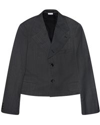 Comme des Garçons - Cropped Single Breasted Blazer Cdp-Mtps-0009" - Lyst
