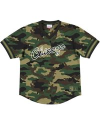 Mitchell & Ness - Nba Mesh V-Neck T-Shirt "Chicago Bulls - Lyst