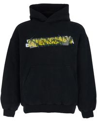 Balenciaga - Medium Fit Hoodie 871956 Tuvi9 1000" - Lyst
