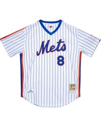 Mitchell & Ness - Mlb Gary Carter Home Jersey "1986 New York Mets – Ajy13343 Nym86Gcawhit" - Lyst