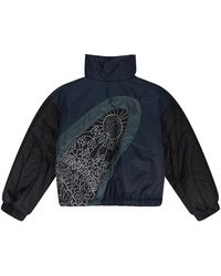 Who Decides War - Diagonal Glass Puffer Jacket 11300910010Aw23" - Lyst