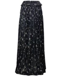Amiri - Chiffon Maxi Skirt Amr-Xbtm-0121" - Lyst