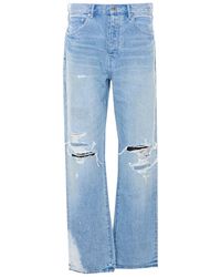 Purple Brand - Repair Knee Blowout Jeans "Light" P011 Gdbt226" - Lyst