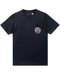 Chrome Hearts - Las Vegas Exclusive Horseshoe Logo Pocket T-Shirt Chrm0836" - Lyst