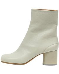 Maison Margiela - Tabi Ankle Boot "Alabaster" S58Wu0246 P3753 T8132" - Lyst