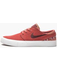 Nike Sb Zoom Stefan Janoski Mid Crafted Skate Shoe In Orange For Men Lyst Nike Sb Zoom Stefan Janoski Mid Crafted Skate Shoe In Orange For Men Lyst