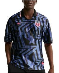 Nike - Usmnt Energy Dri-Fit Short-Sleeve Soccer Top "Midnight University" Ih1870 410" - Lyst