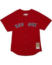 Mitchell & Ness - Bp Jersey "Mlb Sox 2004 Nomar Garciaparra" Abbf5324 Brs04Ngared1" - Lyst
