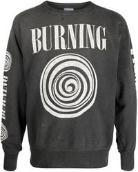 SAINT Mxxxxxx - Burning Logo Crewneck Sweatshirt Sm S23 0000 041" - Lyst