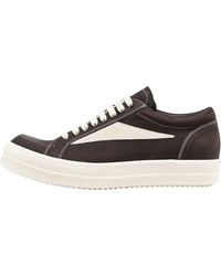 Rick Owens - Concordians Vintage Low Sneakers Milk" Ru02E1897 Lwnlvs 0411" - Lyst