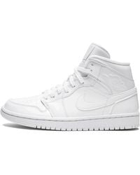 Nike - Air 1 Mid "Triple Patent Leather" Bq6472 111" - Lyst