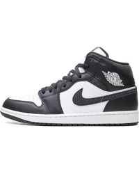 Nike - Air 1 Mid "Panda Elephant" Fb9911 001" - Lyst