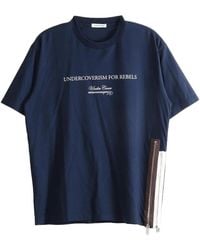 Undercover - Ism For Rebels Side Zip T-Shirt Up2F4803" - Lyst