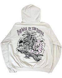 Warren Lotas - Friday The 13Th Inspired The River Pullover Hoodie "Cream" Wl085" - Lyst