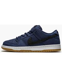 Nike - Sb Dunk Low Pro Iso "midnight Navy" Shoes - Lyst