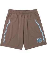 Warren Lotas - Bat Reaper Mesh Shorts Wlbrmsblblu" - Lyst