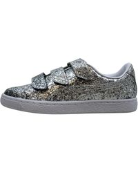 PUMA - Basket Starp Glitter 364070 01" - Lyst