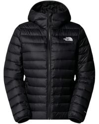 The North Face - Classic Down Hooded Jacket "Tnf" Nf0A8D3Ejk3" - Lyst