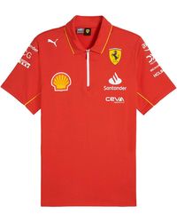 PUMA - Sf Scuderia Ferrari Team Polo 763602 01" - Lyst