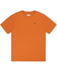 Aimé Leon Dore - Micro Din Logo T-Shirt "Mandarin" Fw24Ct014 Mandarin" - Lyst