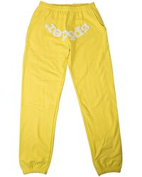 Sp5der - Cotton Logo Print Sweatpants 566" - Lyst