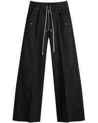 Rick Owens - Bela Wide Leg Trouser Pants Ru02D6366 Wa 09" - Lyst
