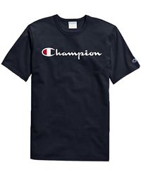 Champion - Classic Jersey Short Sleeve T-Shirt Gt19Y06136 Nyc" - Lyst