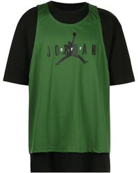 Nike - Air X Off- Short Sleeve Jersey Top "Forest' Cv3518 361" - Lyst