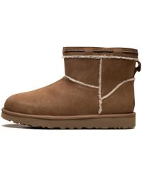 UGG - Classic Mini Shearling Braid "Chestnut" 1166751 Che" - Lyst