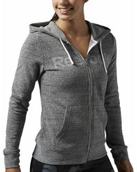 Reebok - Elements Full Zip Big Logo Hoody Aj2806" - Lyst
