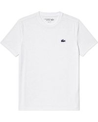 Lacoste - Ultra Dry Technical Cotton Sport T-Shirt Tf9246 001" - Lyst
