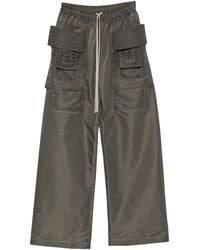 Rick Owens - Creatch Wide Cargo Drawstring Pants "Dark Dust" Du02F6394 Nbfd 78" - Lyst