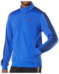 adidas - Warm-Up Tricot Regular 3-Stripe Track Jacket "Bold He1636" - Lyst