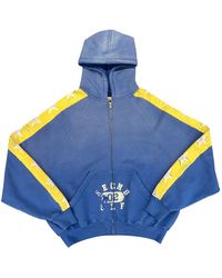 Secnd Slf - All Star Field Day Zip-Up Hoodie Alfphd Blu Ylw" - Lyst