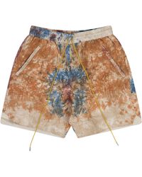 Rhude - Tie Dye Short Rhdmbtm0202 Mul" - Lyst