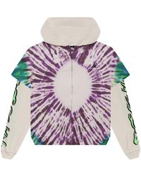HELLSTAR - Tie Dye Zip Up Hoodie Hsr475" - Lyst