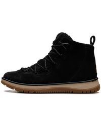 UGG - Lakesider Heritage Mid Boots 1121020 Blks" - Lyst