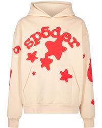 Sp5der - Beluga Hoodie "Cream" 17" - Lyst