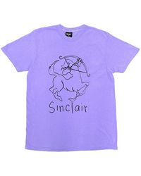 Sinclair - Scribble Short Sleeve T-Shirt Bsmt06 1 Vlt" - Lyst