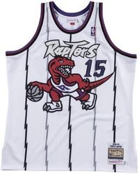 Mitchell & Ness - Nba Authentic Home Jersey Toronto Raptors 98 Vince Carter Ajy4Gs18106 Trawhit98Vca" - Lyst