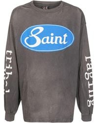 SAINT Mxxxxxx - Joy Saint Long Sleeve T-Shirt "Vintage" Sm S22 0000 033" - Lyst