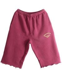 Willy Chavarria - Community Center Distressed Pants "Bordeaux" Mujsb008 064N 045" - Lyst