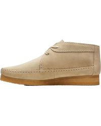 Clarks - Weaver Boot "Maple Suede" 26169234" - Lyst